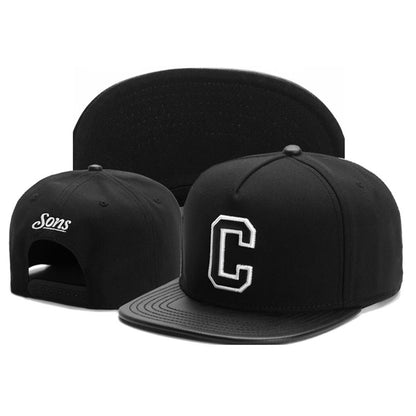 Snapback Cap - C Sons Black