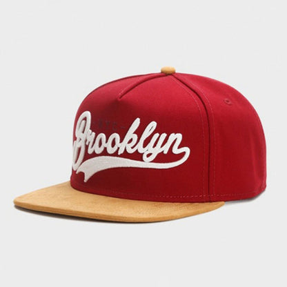 Snapback Cap - Brooklyn Leather