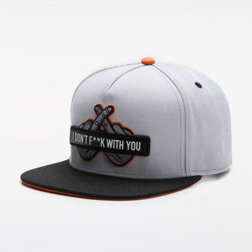 Snapback Cap - Red Words