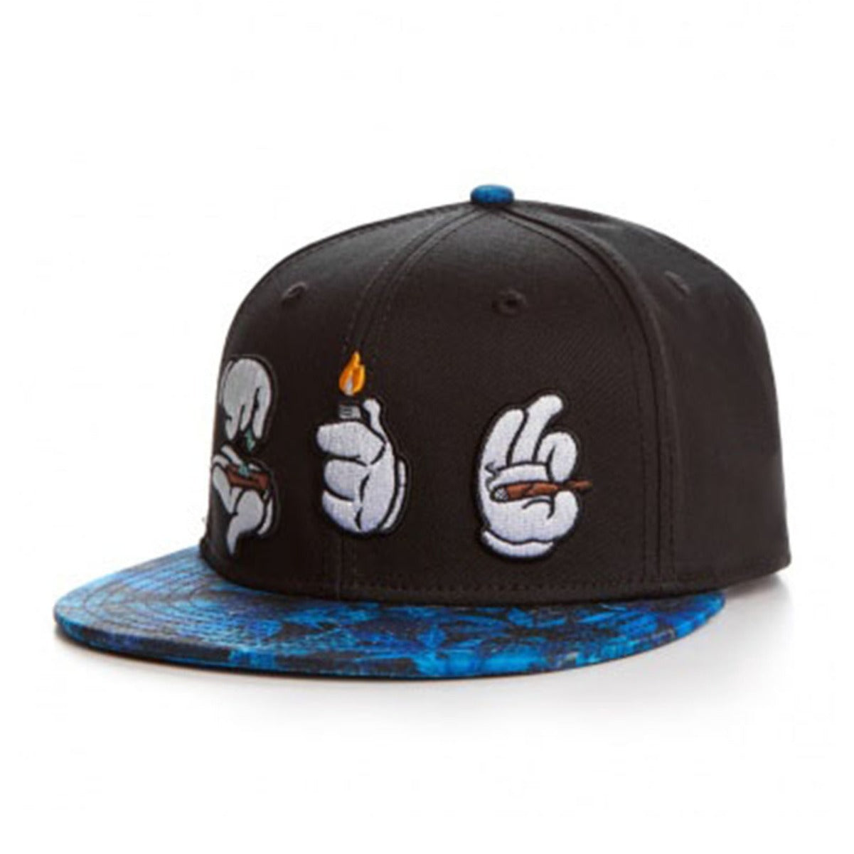 Snapback Cap - Blue Smokers
