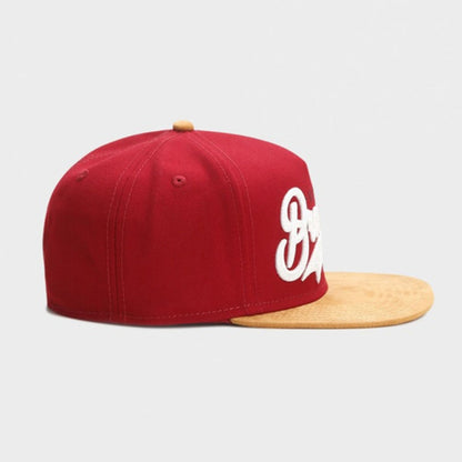 Snapback Cap - Brooklyn Leather