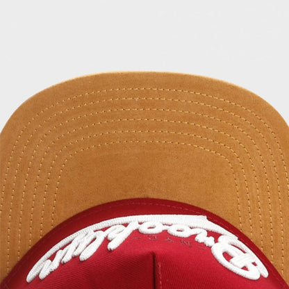 Snapback Cap - Brooklyn Leather